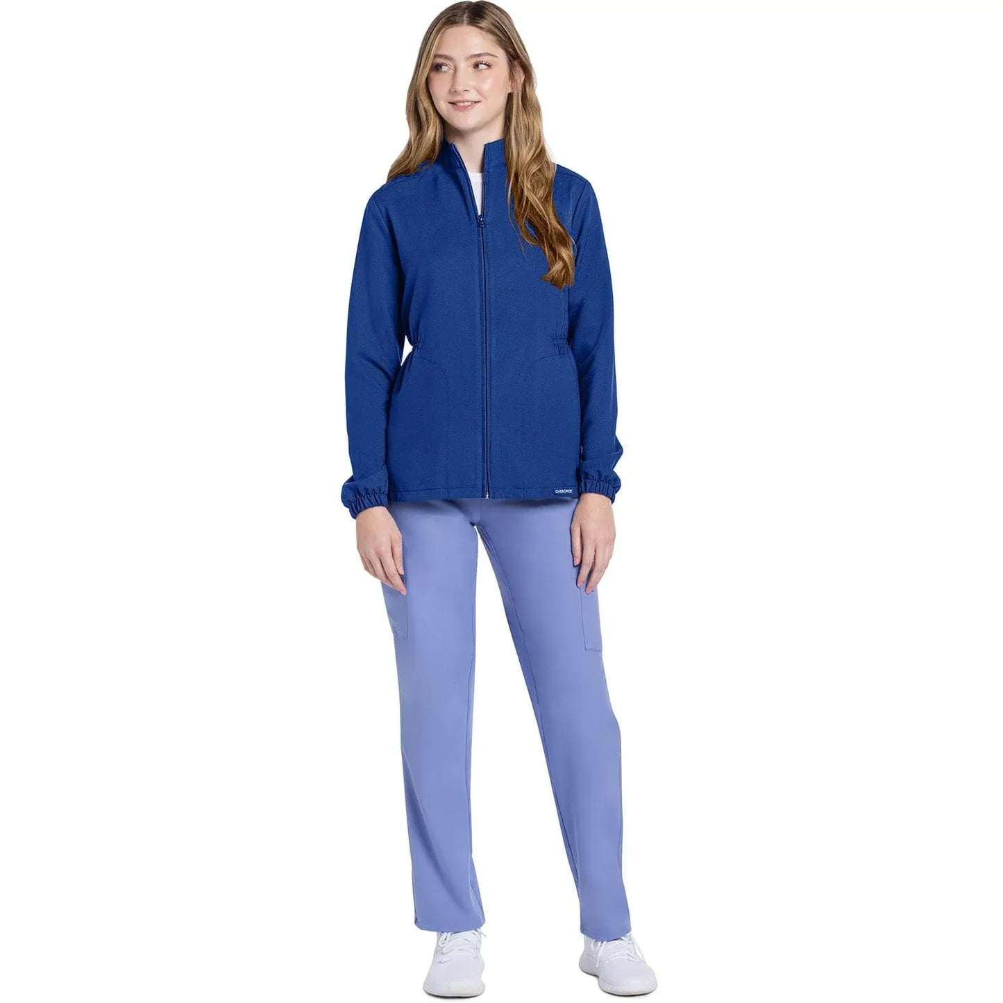 Cherokee Originals Ultra CK391A – Women’s Scrub Jacket in Royal