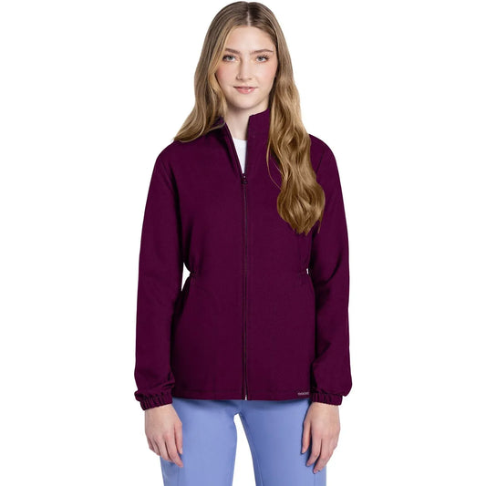Cherokee Originals Ultra CK391A – Women’s Scrub Jacket in Wine