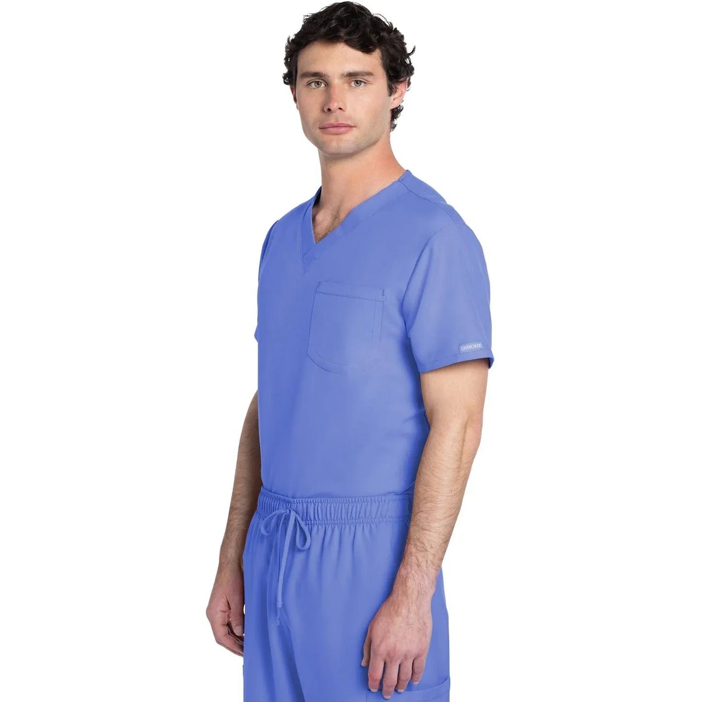 Cherokee CK778A Unisex V-Neck Scrub Top