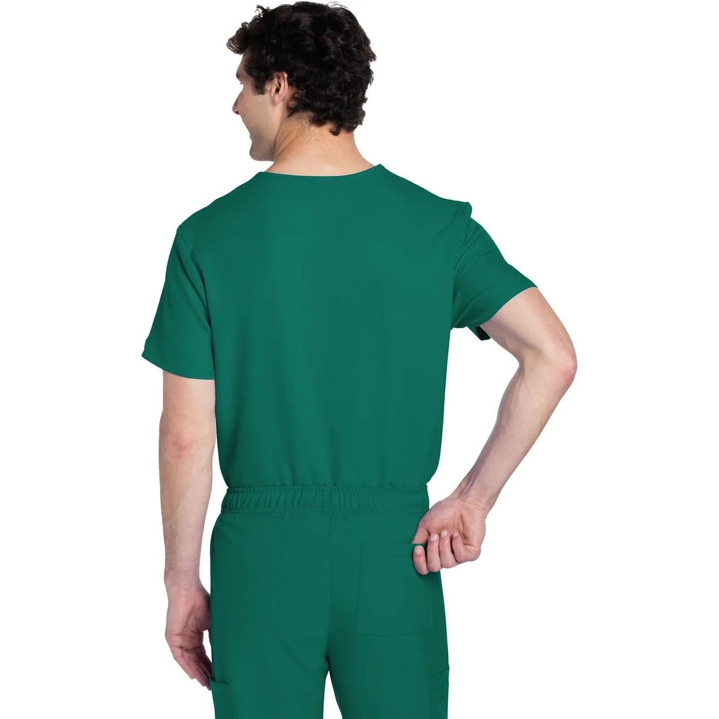 Cherokee Originals Ultra CK778A Unisex V-Neck Top Unisex Top Hunter Green