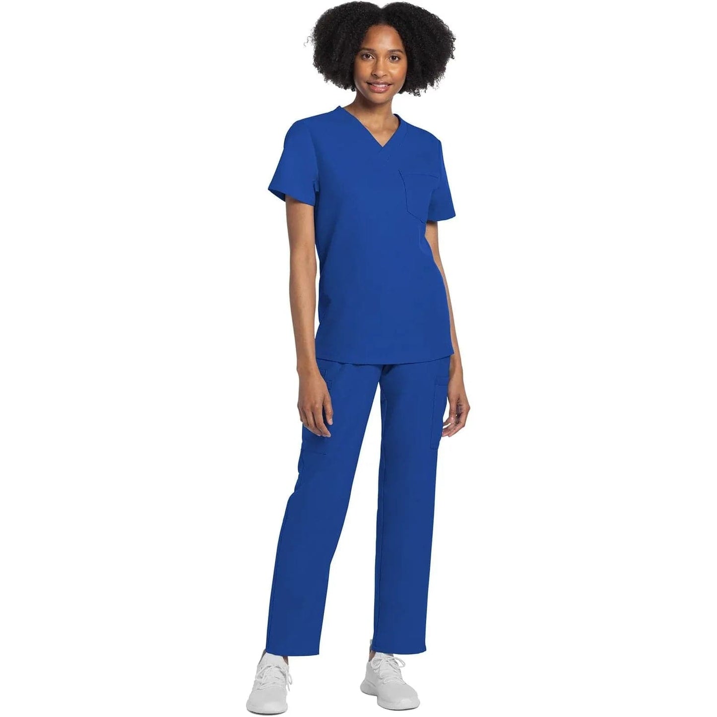 Cherokee Originals Ultra CK778A Unisex V-Neck Top Unisex Top Royal