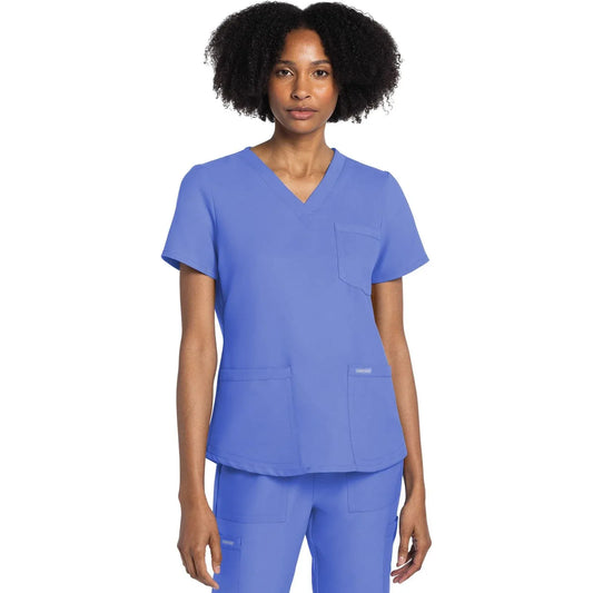 Cherokee Scrubs Top 2XL Cherokee Originals Ultra CK961A V-Neck Top Women Top Ciel