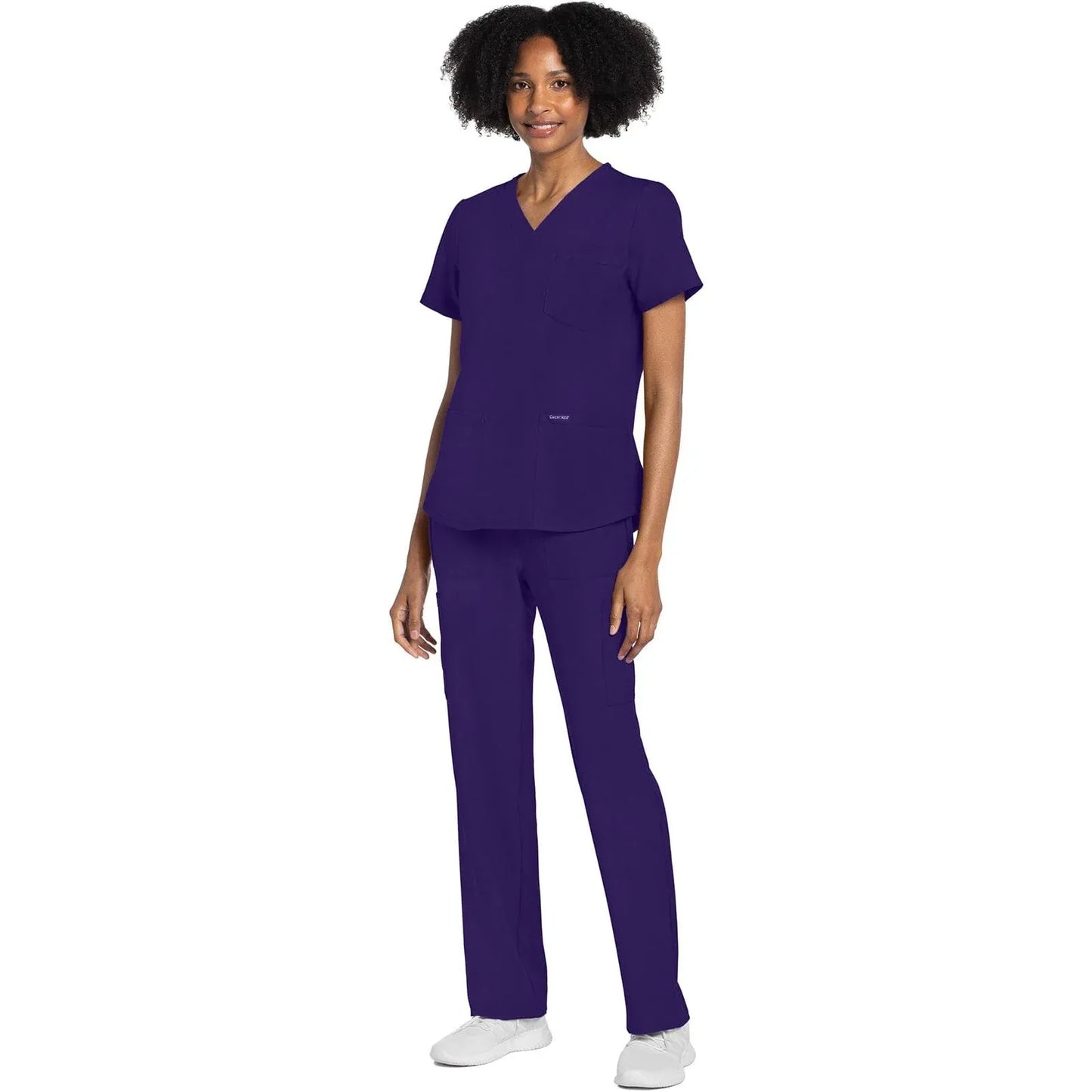 Cherokee Originals Ultra CK961A V-Neck Women Scrubs Top Grape