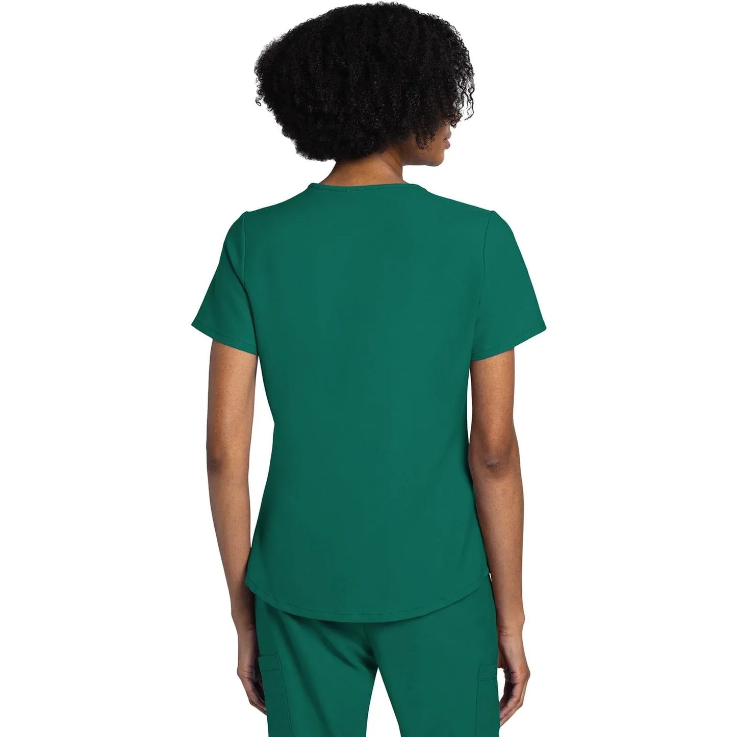 Cherokee Originals Ultra CK961A V-Neck Women Scrubs Top Hunter Green