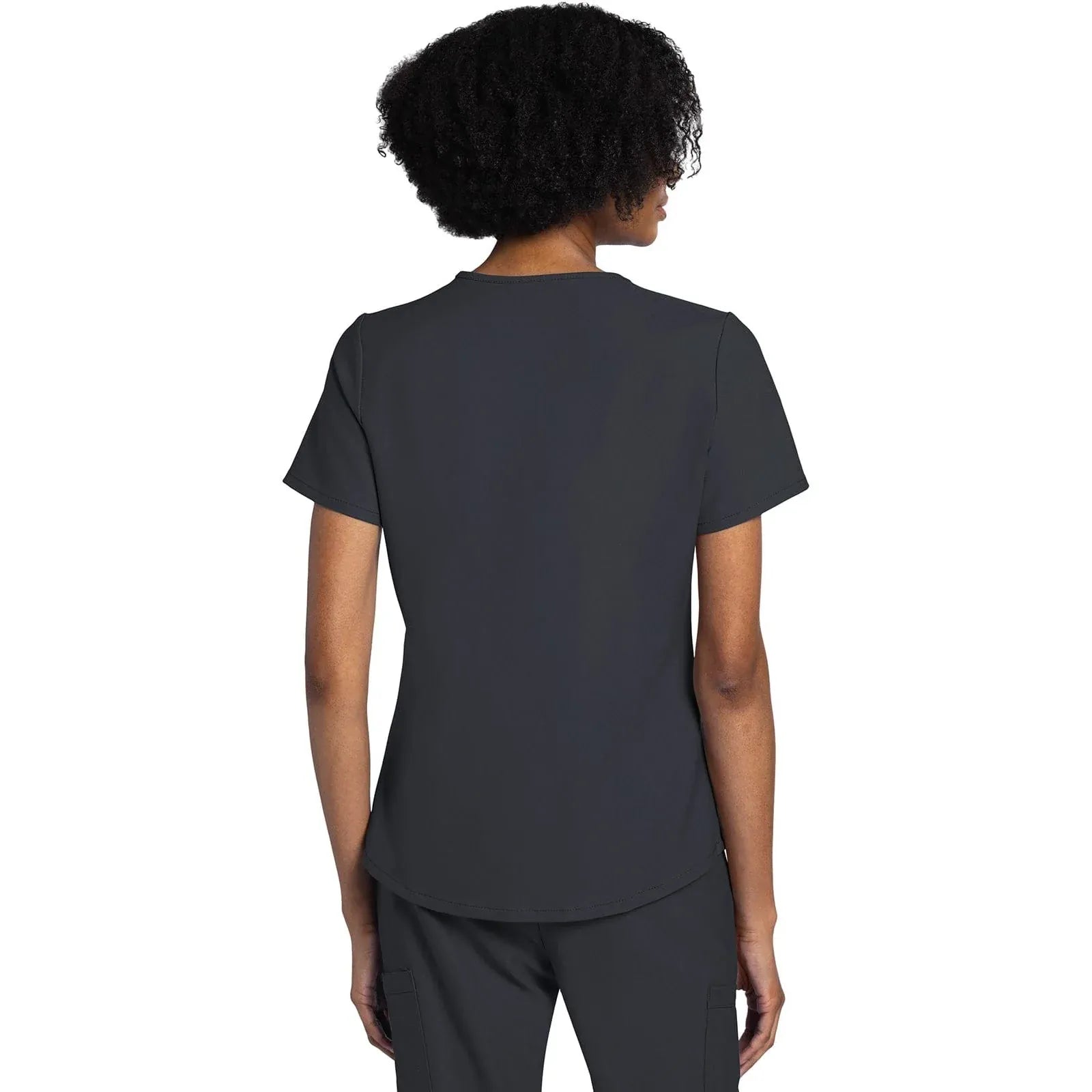 Cherokee Scrubs Top Cherokee Originals Ultra CK961A V-Neck Women Scrubs Top Pewter
