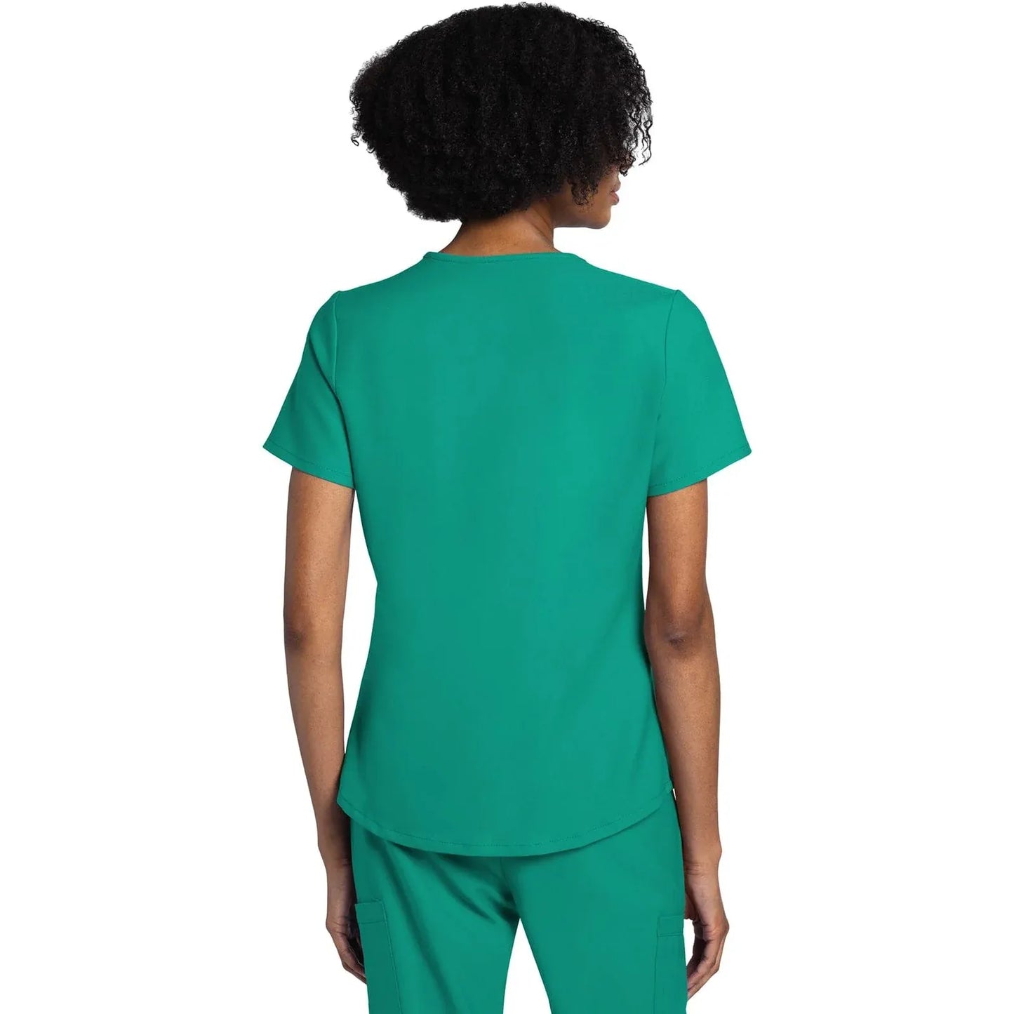Cherokee Originals Ultra CK961A V-Neck Women Scrubs Top Teal Blue