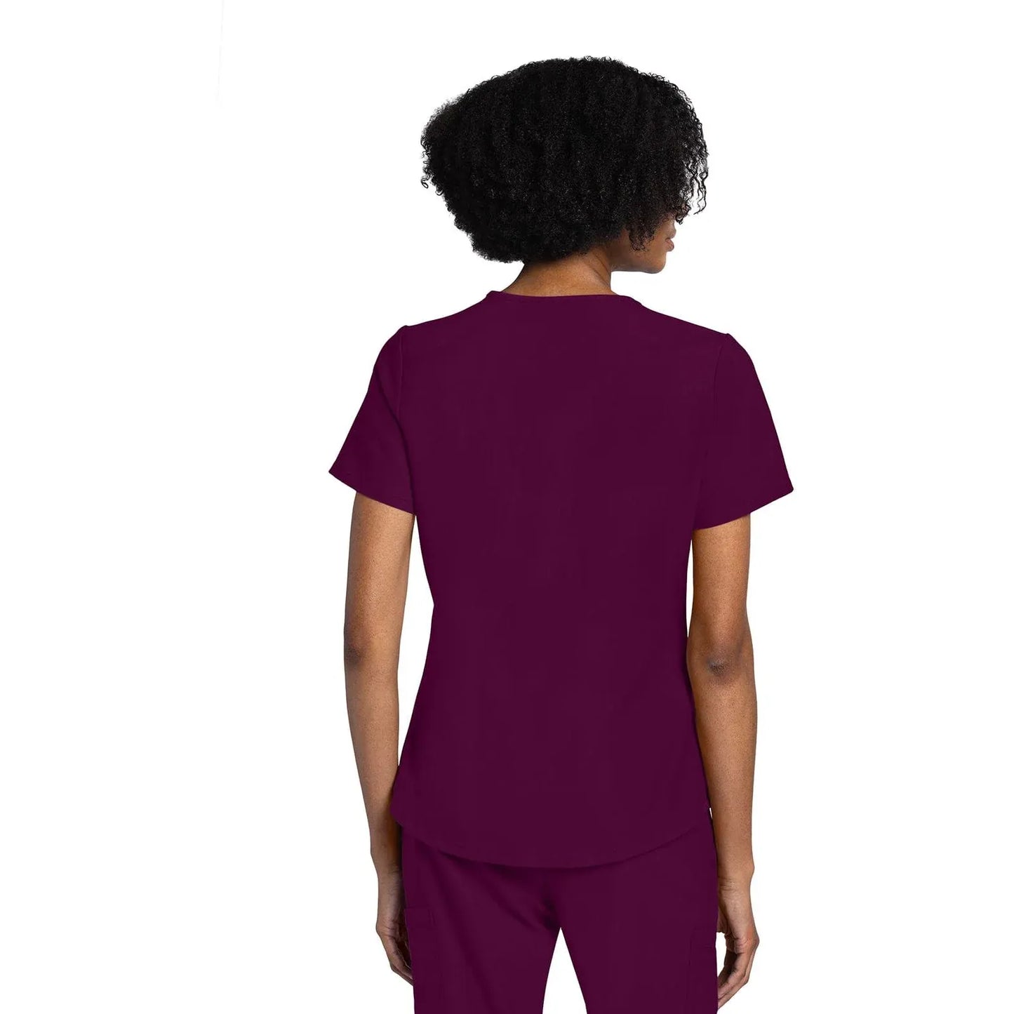 Cherokee Originals Ultra CK961A V-Neck Women Scrubs Top Wine