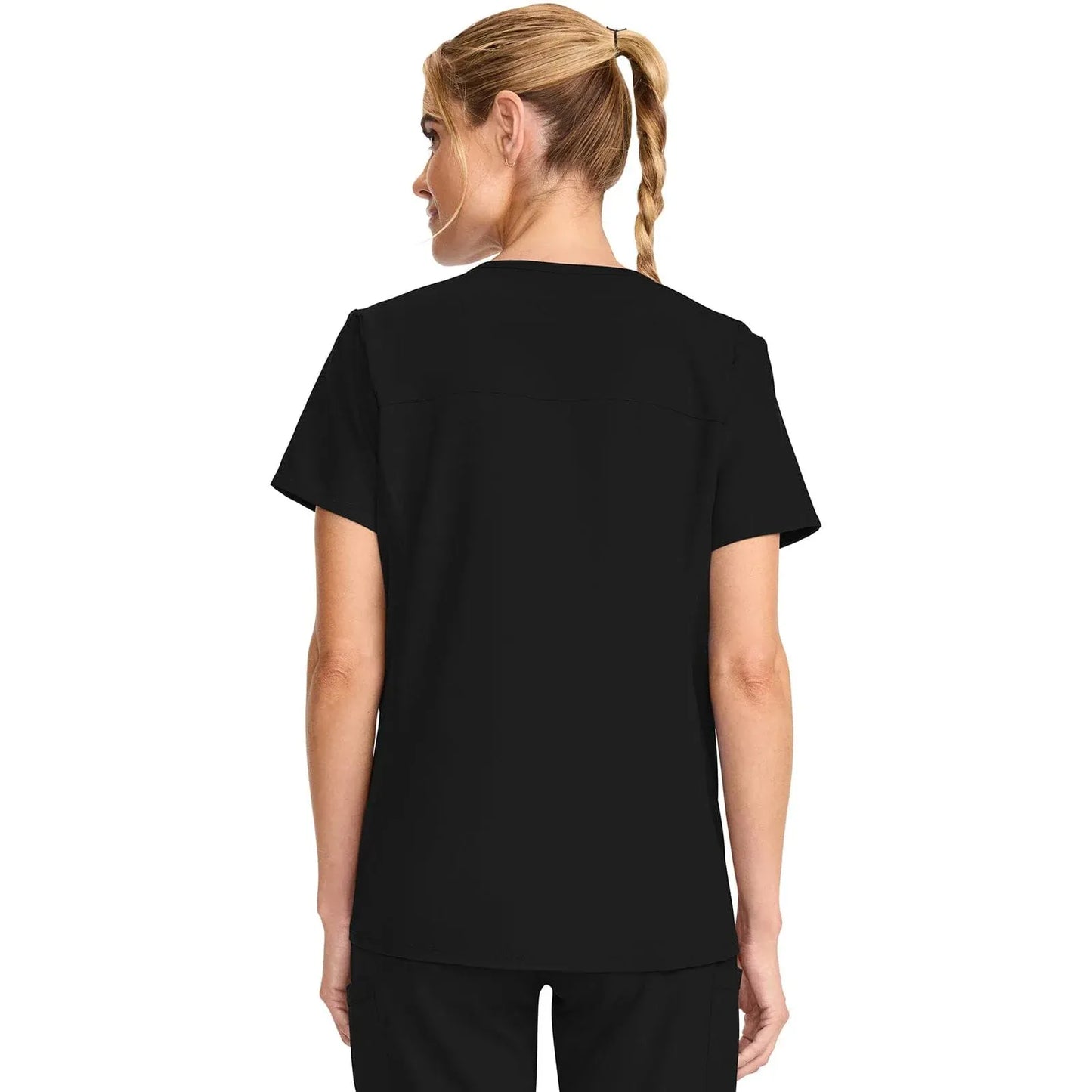 Cherokee Originals Ultra Maternity Scrubs Top CK701A Black