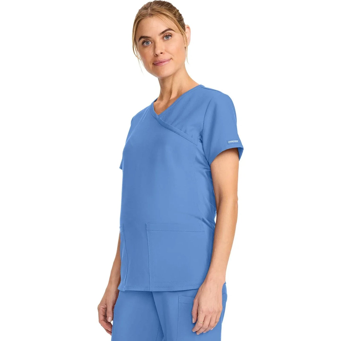 Cherokee Originals Ultra Maternity Scrubs Top CK701A Ciel