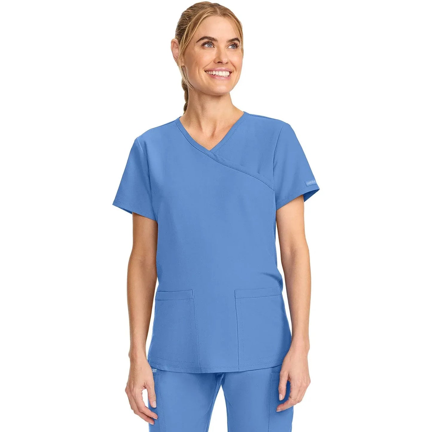 Cherokee Originals Ultra Maternity Scrubs Top CK701A Ciel