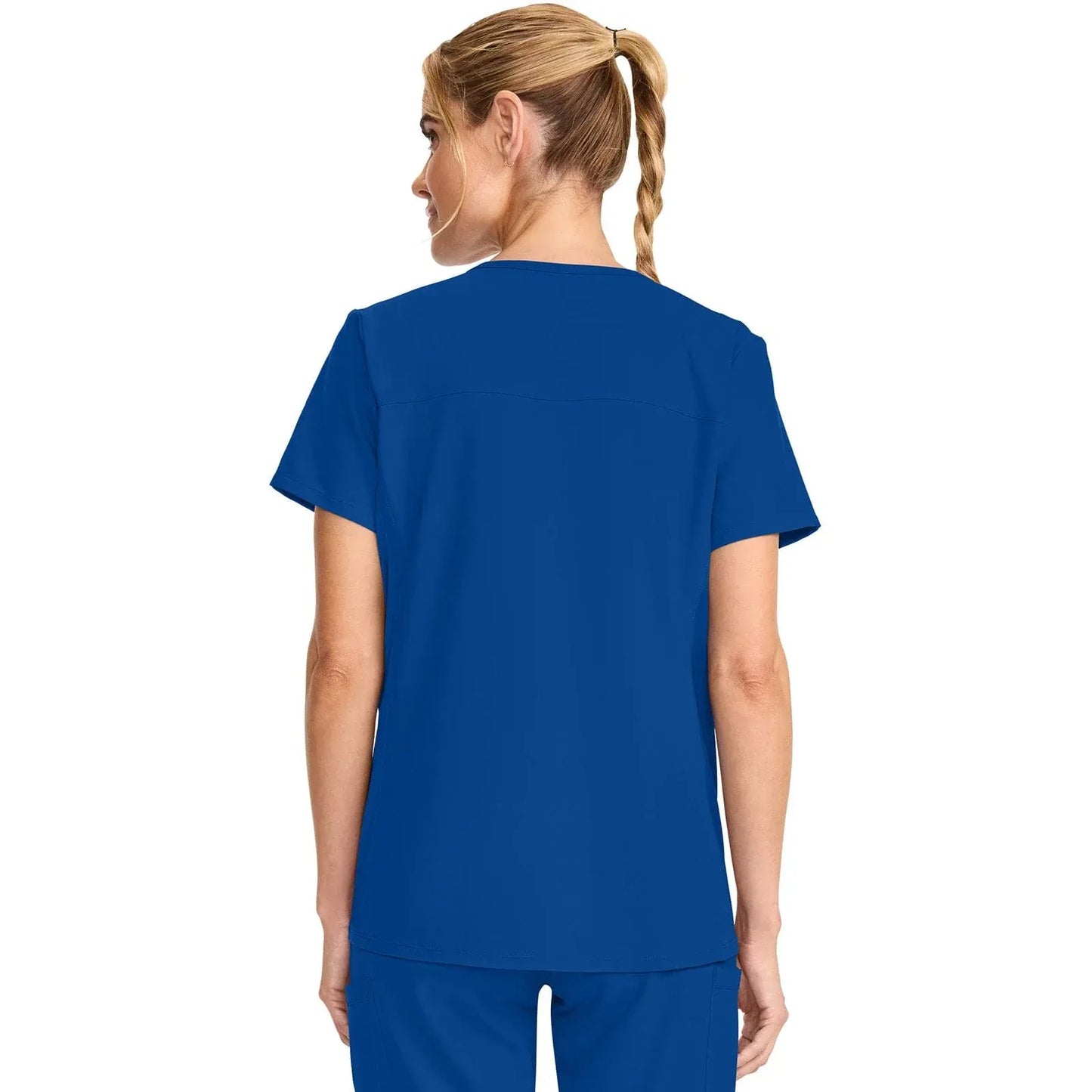 Cherokee Originals Ultra Maternity Scrubs Top CK701A Galaxy Blue