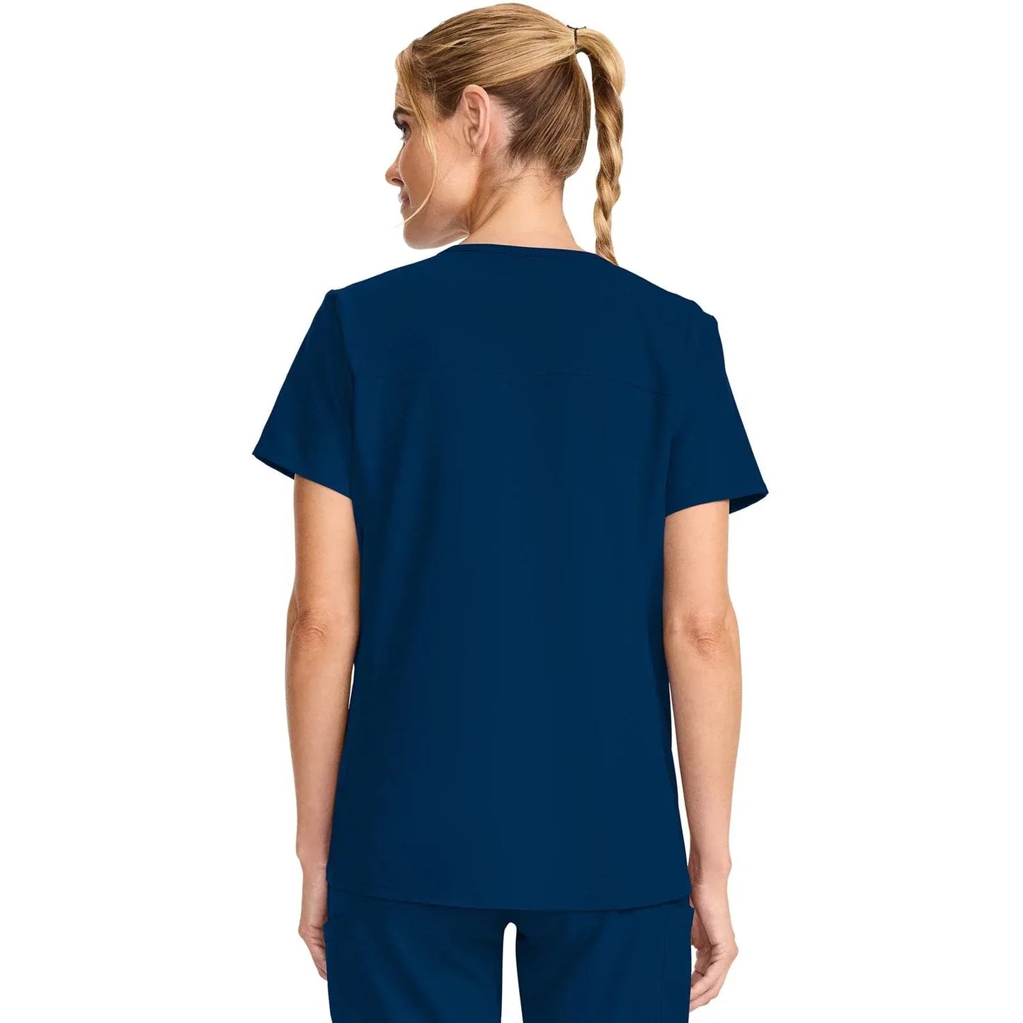 Cherokee Originals Ultra Maternity Scrubs Top CK701A Navy
