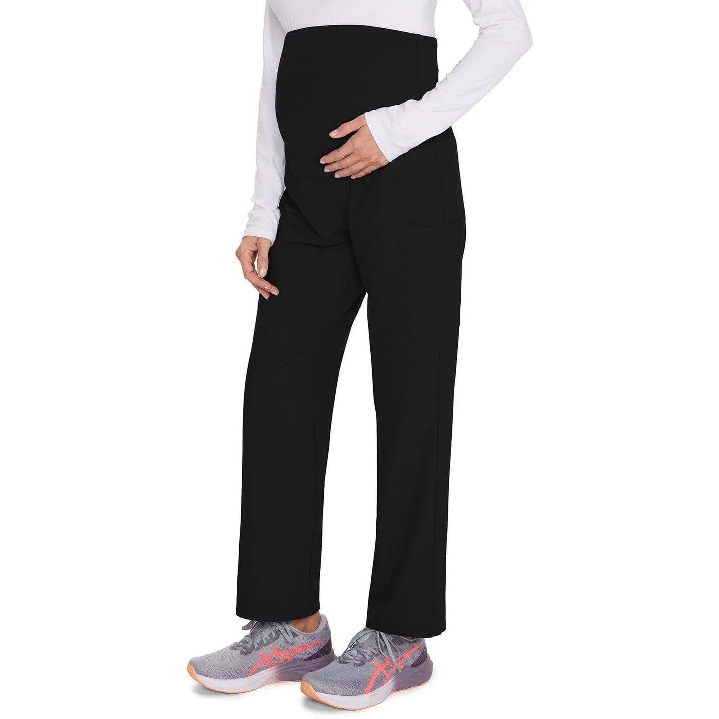 Cherokee Originals Ultra Scrubs CK118A Maternity Straight leg Pant Black