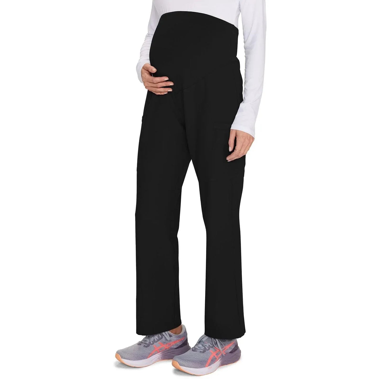 Cherokee Originals Ultra Scrubs CK118A Maternity Straight leg Pant Black