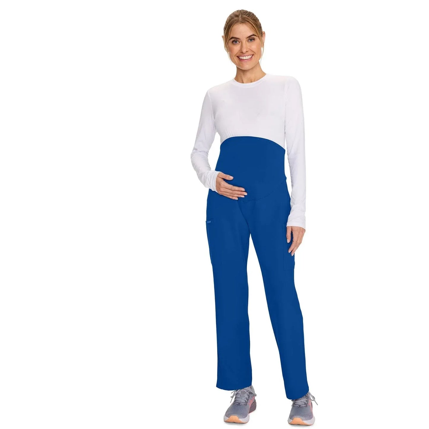 Cherokee Originals Ultra Scrubs CK118A Maternity Straight leg Pant Galaxy Blue