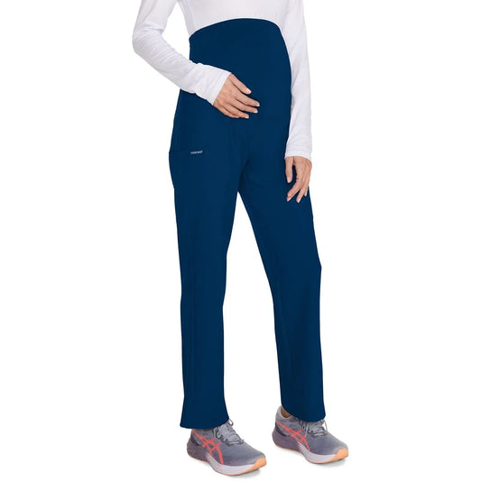 Cherokee Originals Ultra Scrubs CK118A Maternity Straight leg Pant Navy Blue