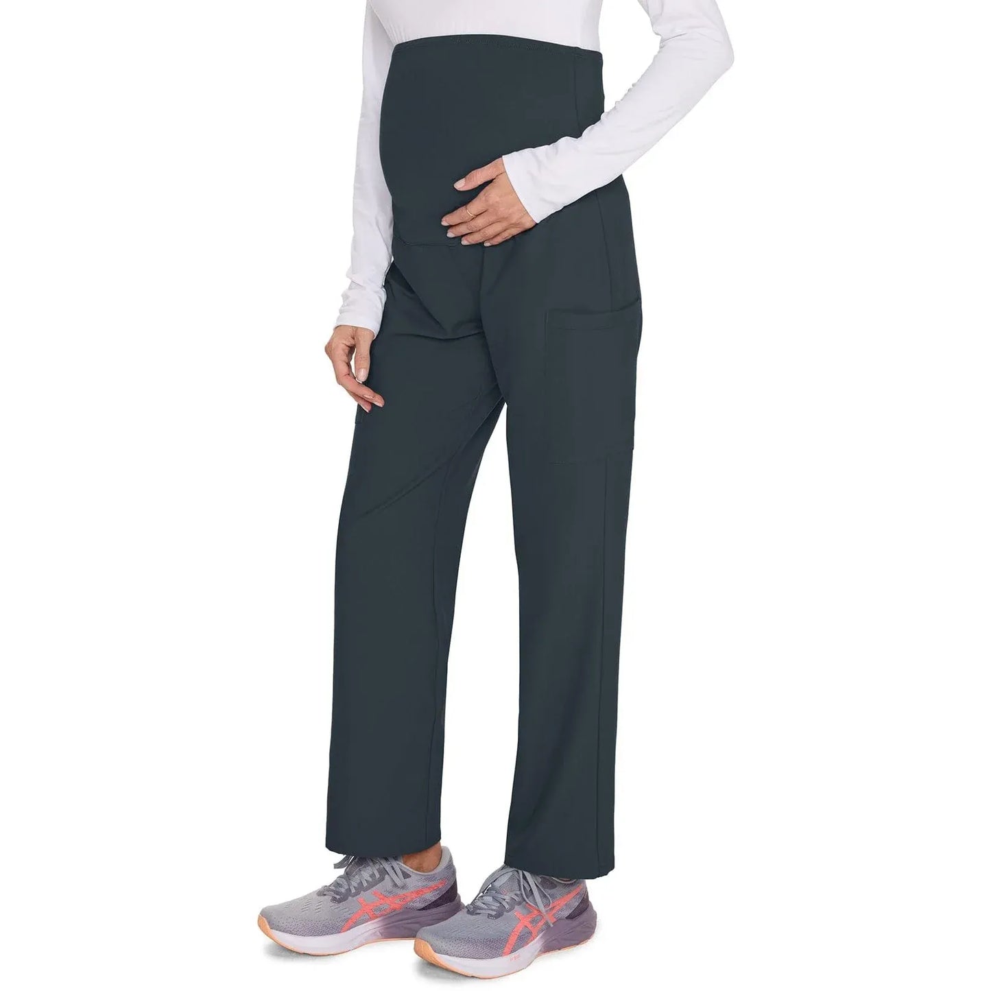 Cherokee Originals Ultra Scrubs CK118A Maternity Straight leg Pant Pewter
