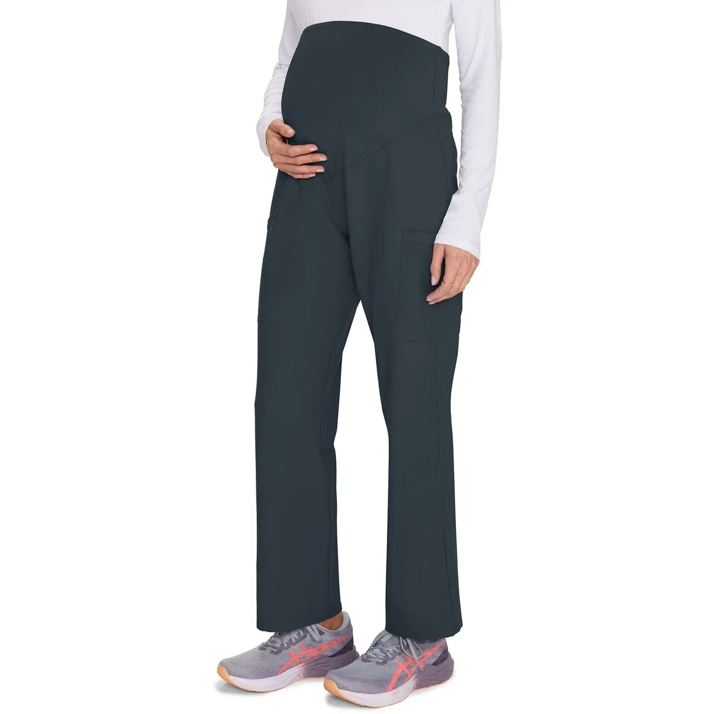 Cherokee Originals Ultra Scrubs CK118A Maternity Straight leg Pant Pewter