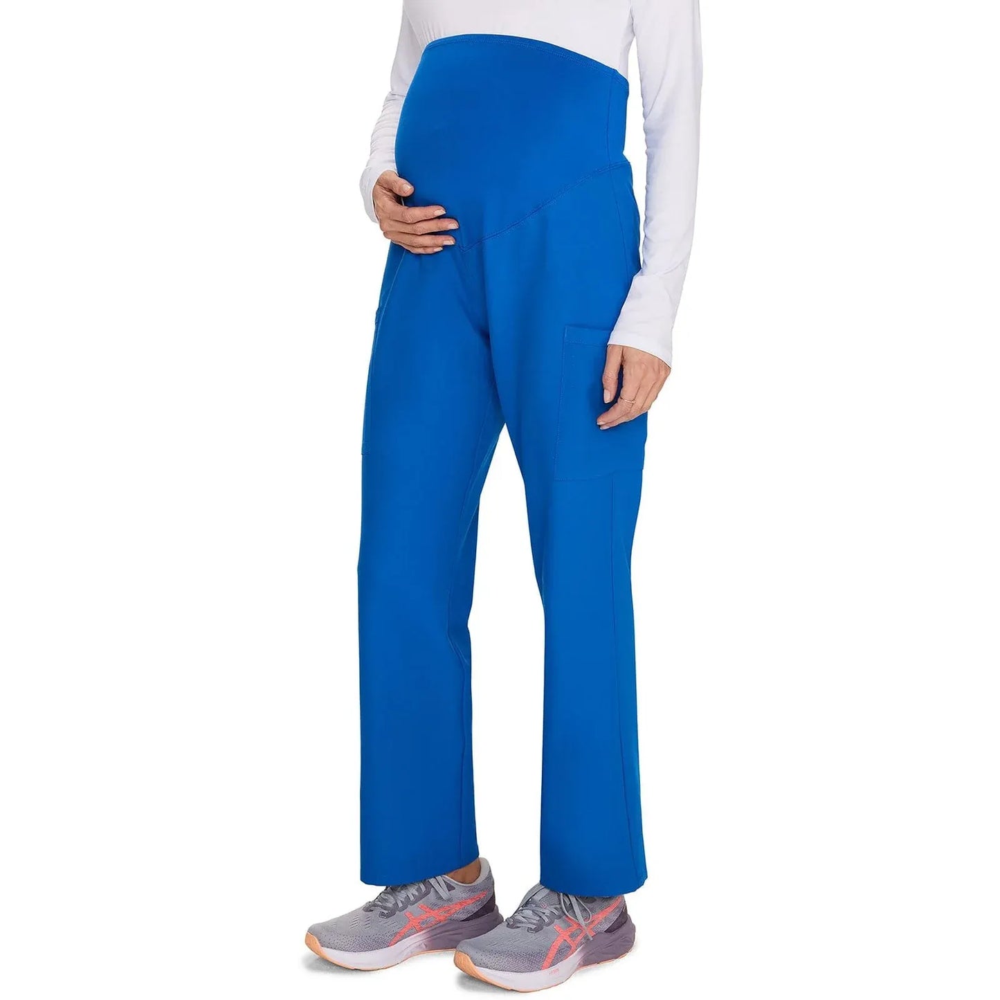 Cherokee Originals Ultra Scrubs CK118A Maternity Straight leg Pant Royal Blue