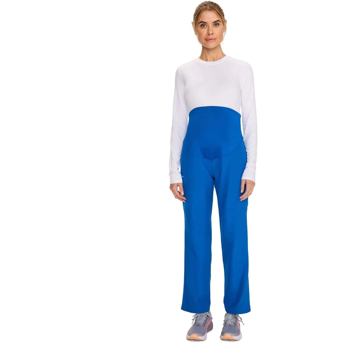 Cherokee Originals Ultra Scrubs CK118A Maternity Straight leg Pant Royal Blue