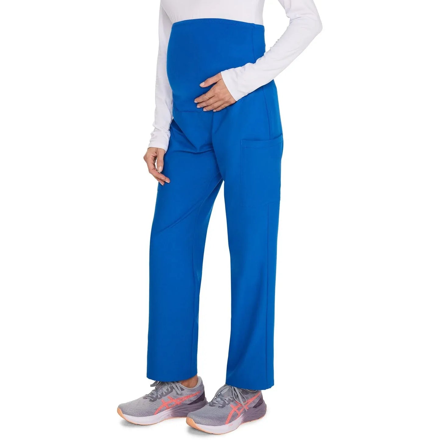 Cherokee Originals Ultra Scrubs CK118A Maternity Straight leg Pant Royal Blue