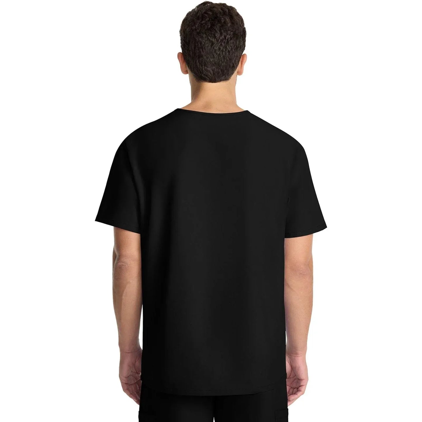 Cherokee Originals Ultra Scrubs CK783A Mens Tuck-in V-Neck Top Black
