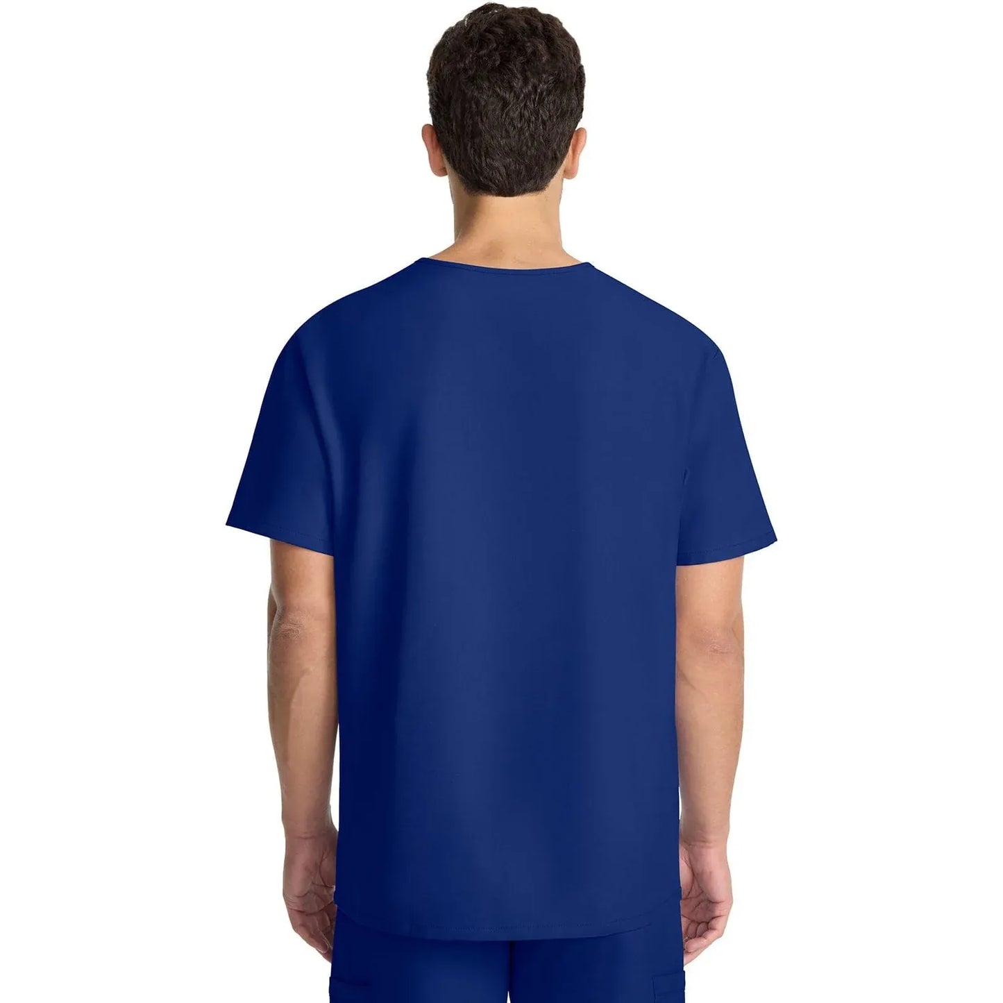 Cherokee Originals Ultra Scrubs CK783A Mens Tuck-in V-Neck Top Galaxy Blue
