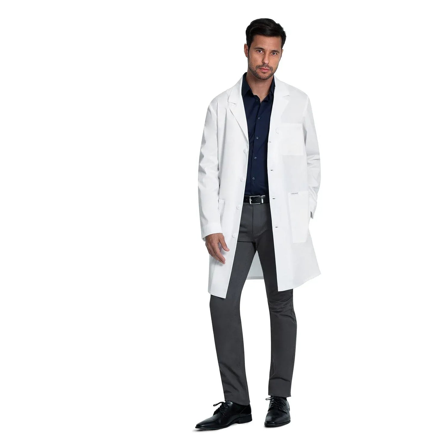 Cherokee Project Lab CK460 – Unisex 38" Lab Coat in White