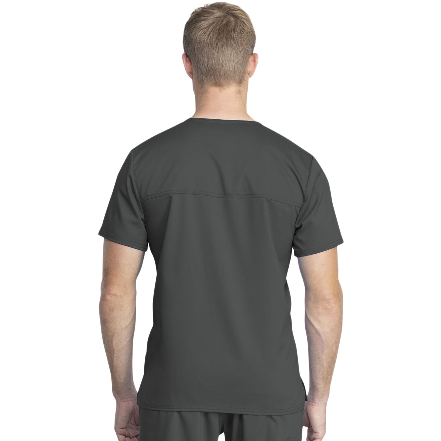 Cherokee Revolution Tech WW742AB Scrubs Top Unisex Pewter