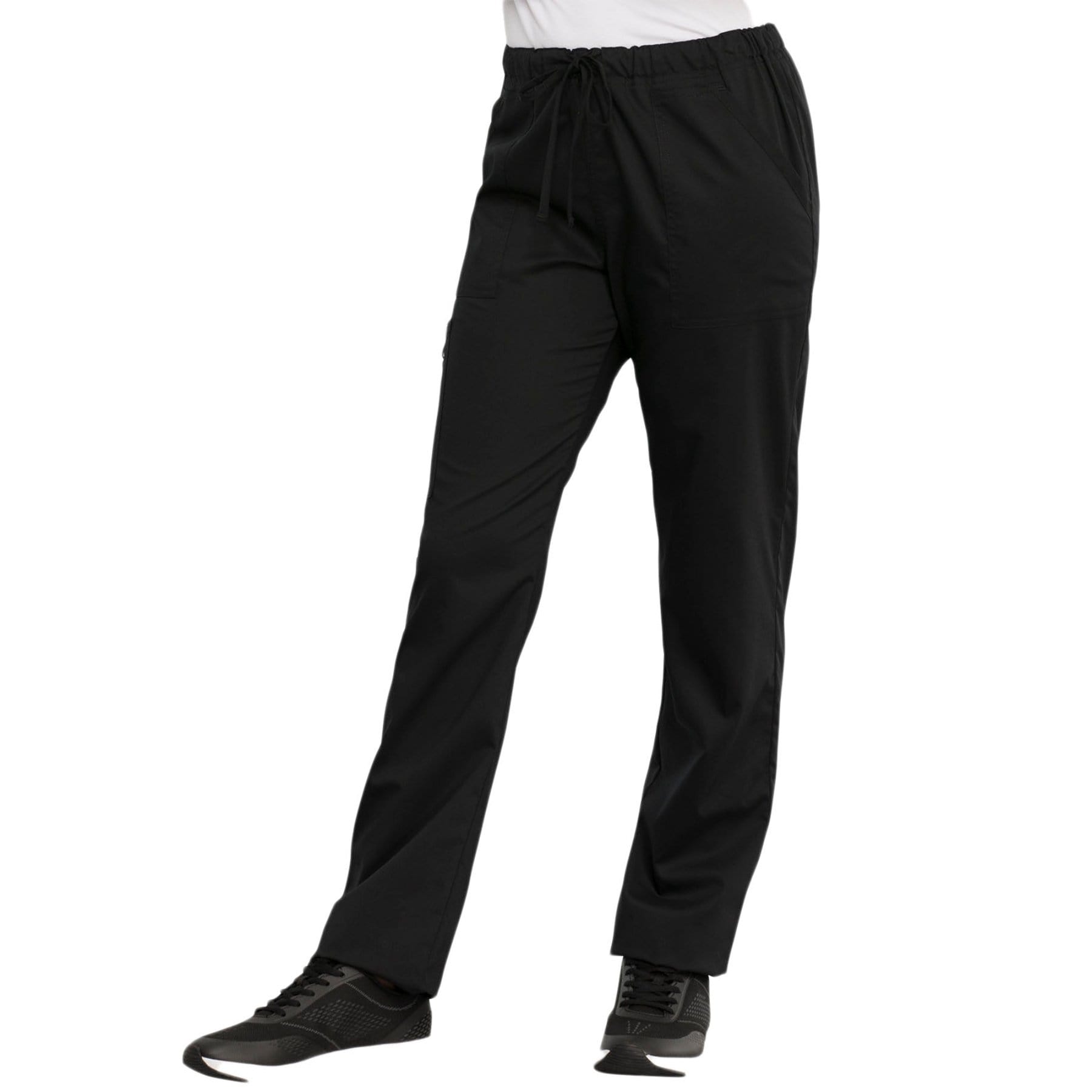 Cherokee Pant Cherokee Revolution WW020 Scrubs Pant Unisex Black