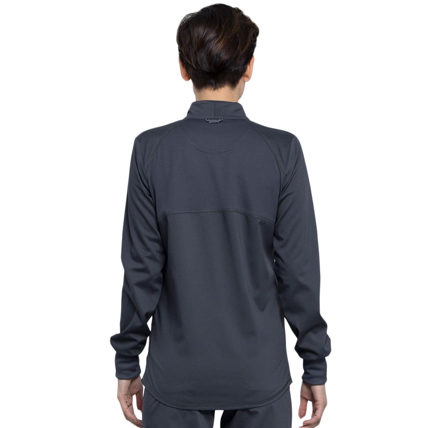 Cherokee Scrubs Jacket M Cherokee Revolution WW301 Scrubs Jacket Women Pewter