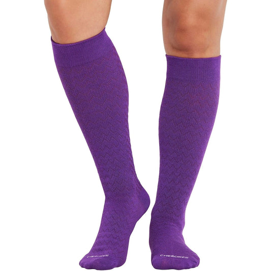 Cherokee Compression Socks Cherokee True Support Compression Socks / Hosiery Bright Violet