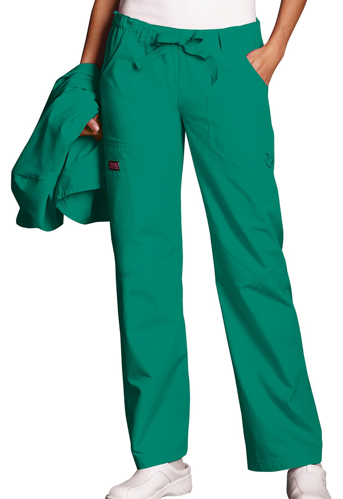 Cherokee Scrubs Pants M / Standard Cherokee Workwear 4020 Scrubs Pant Women Surgical Green