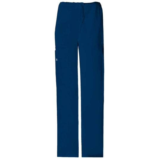 Cherokee Workwear Core Stretch 4043 Scrubs Pants Unisex Drawstring Cargo Navy