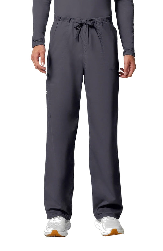 Cherokee Workwear Core Stretch 4043 Scrubs Pants Unisex Drawstring Cargo Pewter