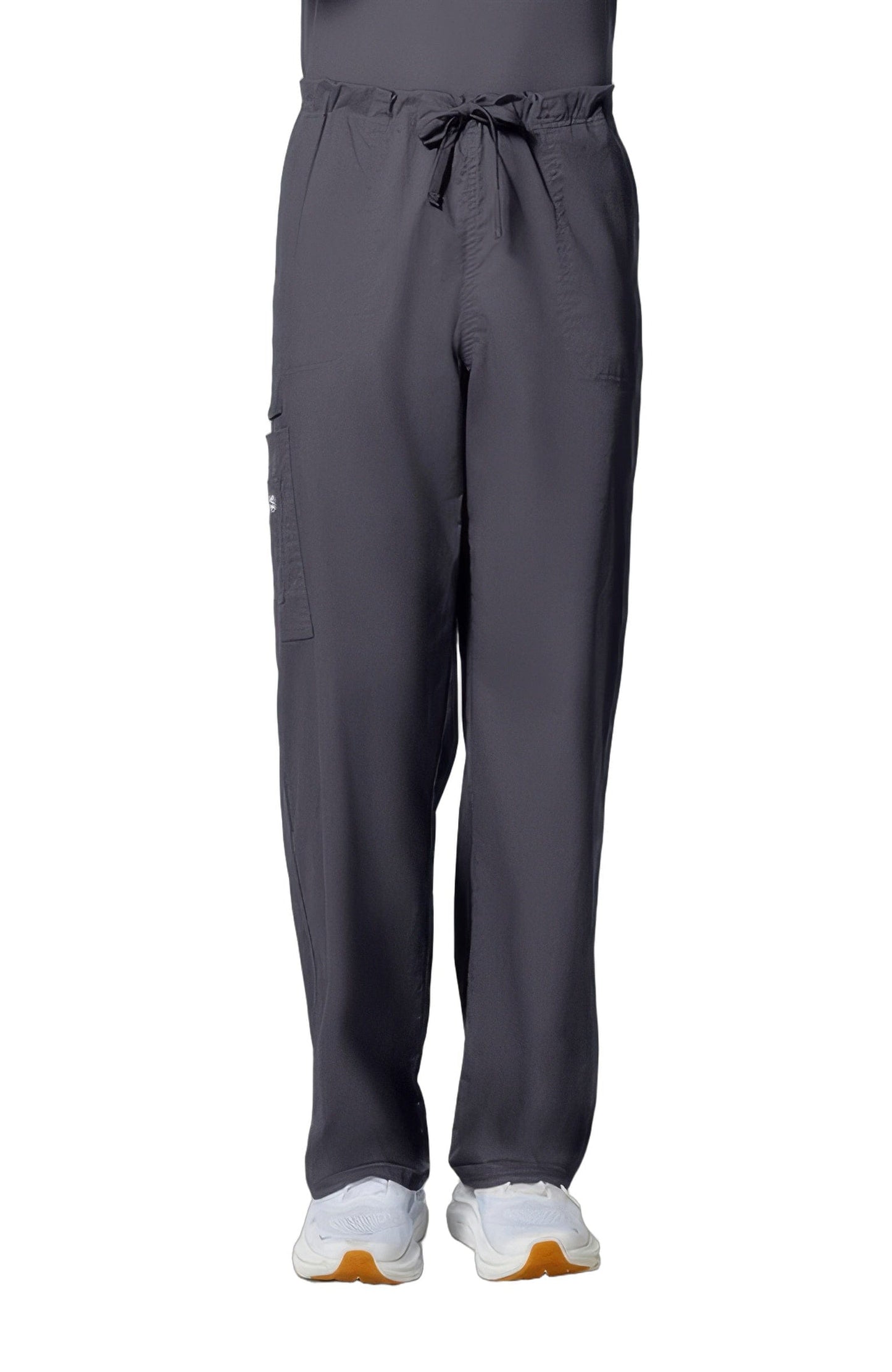 Cherokee Workwear Core Stretch 4043 Scrubs Pants Unisex Drawstring Cargo Pewter - PWTW