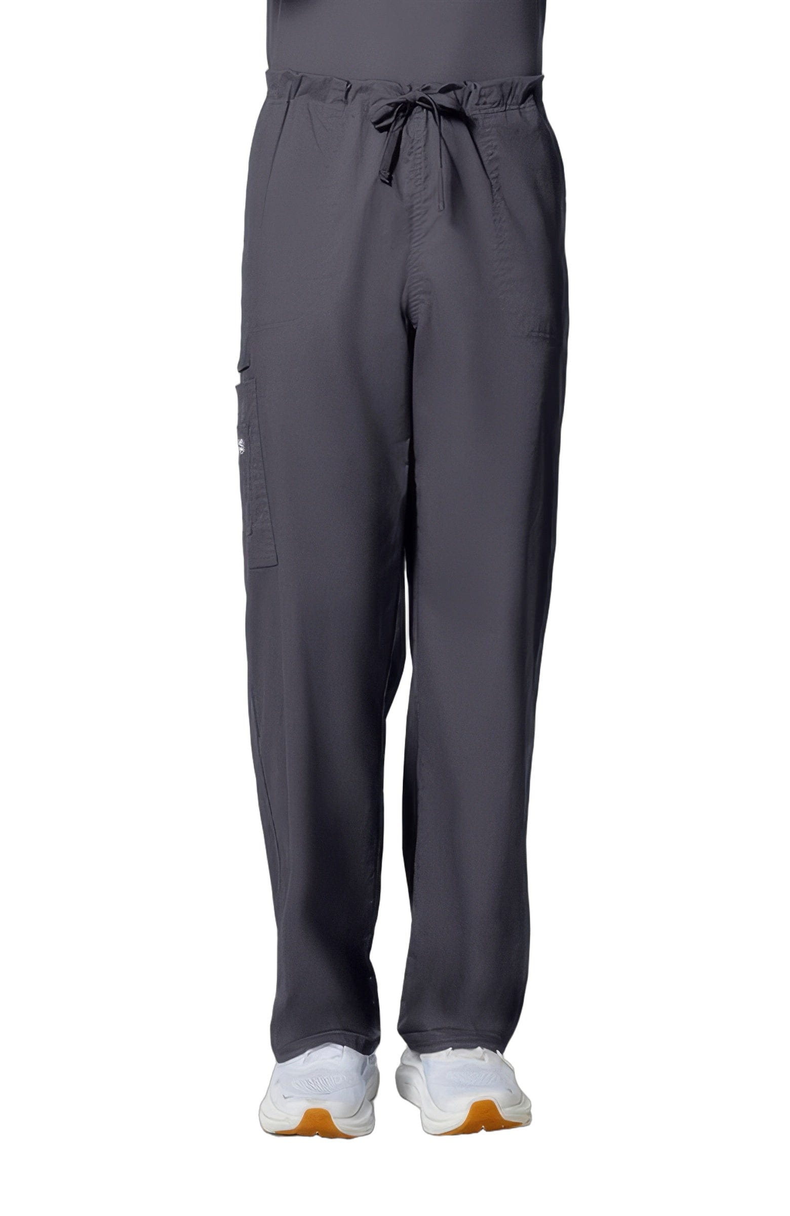 Cherokee Workwear Core Stretch 4043 Scrubs Pants Unisex Drawstring Cargo Pewter - PWTW