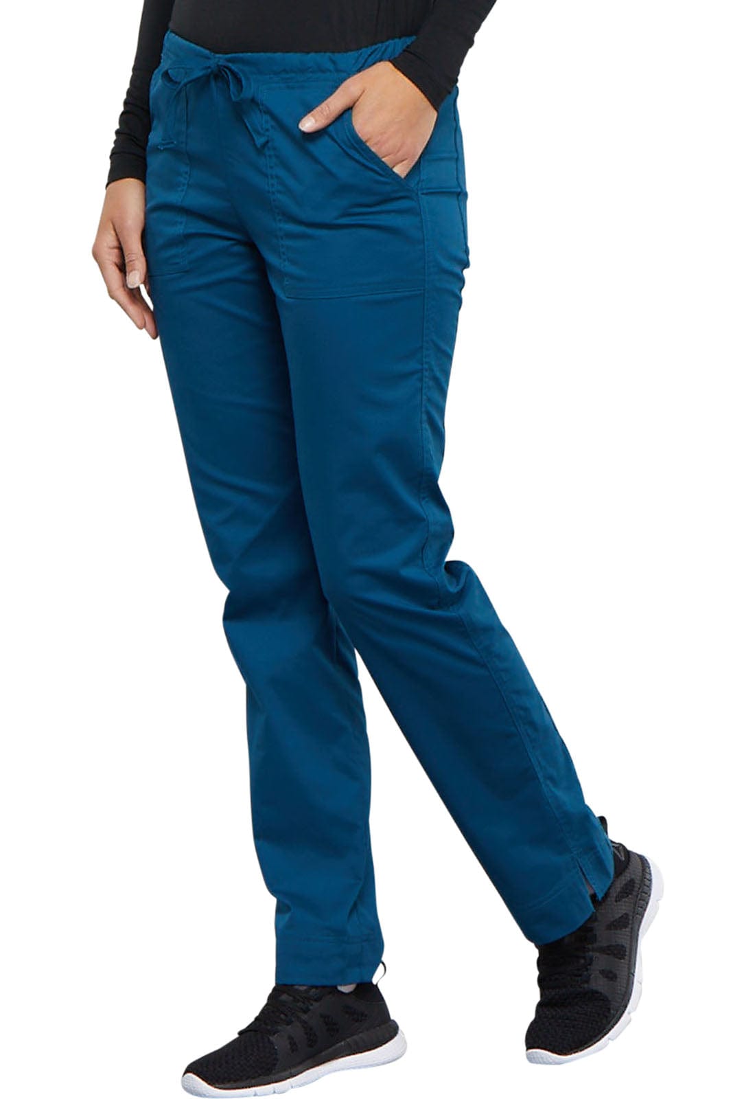 Cherokee Scrubs Pants Cherokee Workwear Core Stretch 4203 Scrubs Pants Womens Caribbean Blue