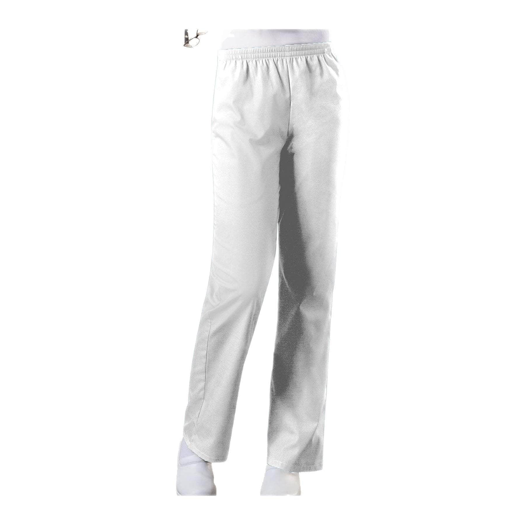 Cherokee Pant M / Regular Cherokee Workwear Pant WW Natural Rise Tapered Leg Pull-On Pant White