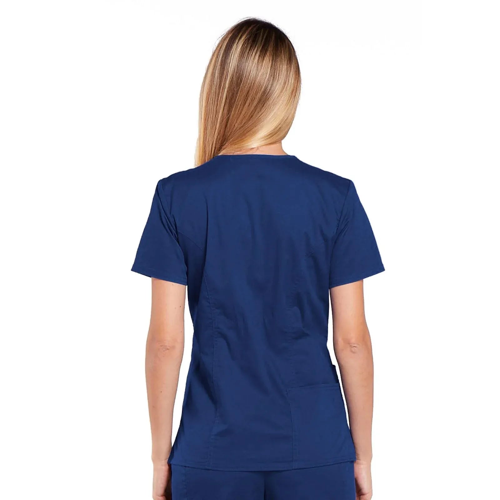 Cherokee Top Cherokee Workwear Top WW Core Stretch V-Neck Top Navy