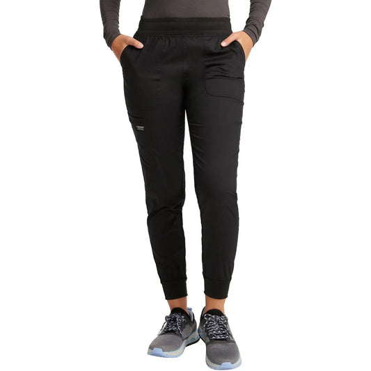 Cherokee WW115 Revolution Jogger Scrubs Pant Black