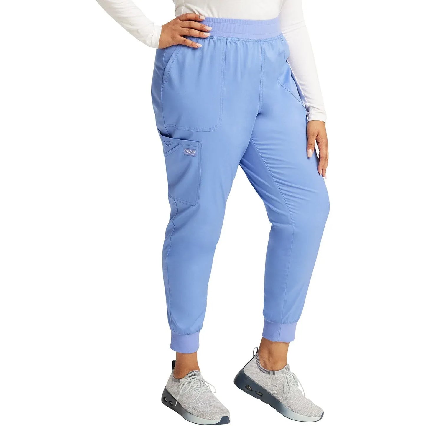 Cherokee WW115 Revolution Jogger Scrubs Pant Ciel Blue