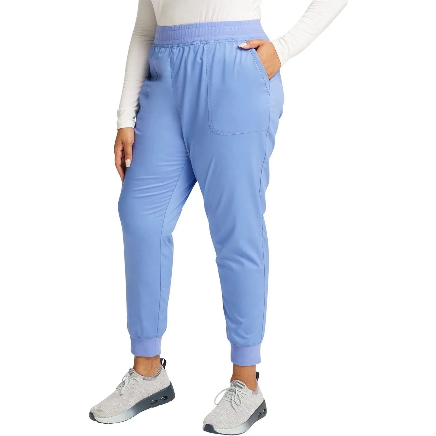 Cherokee WW115 Revolution Jogger Scrubs Pant Ciel Blue