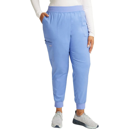 Cherokee WW115 Revolution Jogger Scrubs Pant Ciel Blue