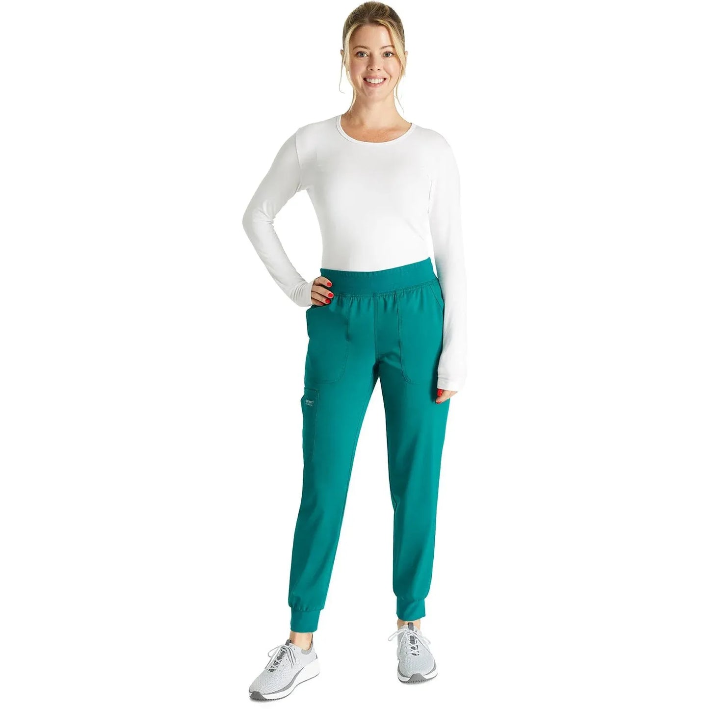 Cherokee WW115 Revolution Jogger Scrubs Pant Hunter Green