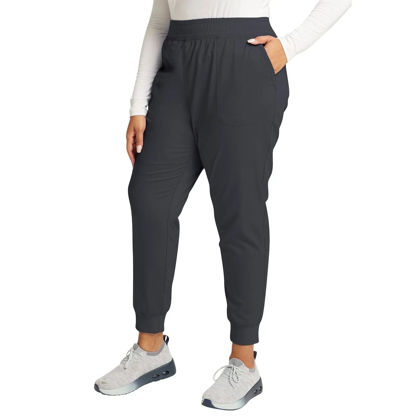 Cherokee WW115 Revolution Jogger Scrubs Pant Pewter