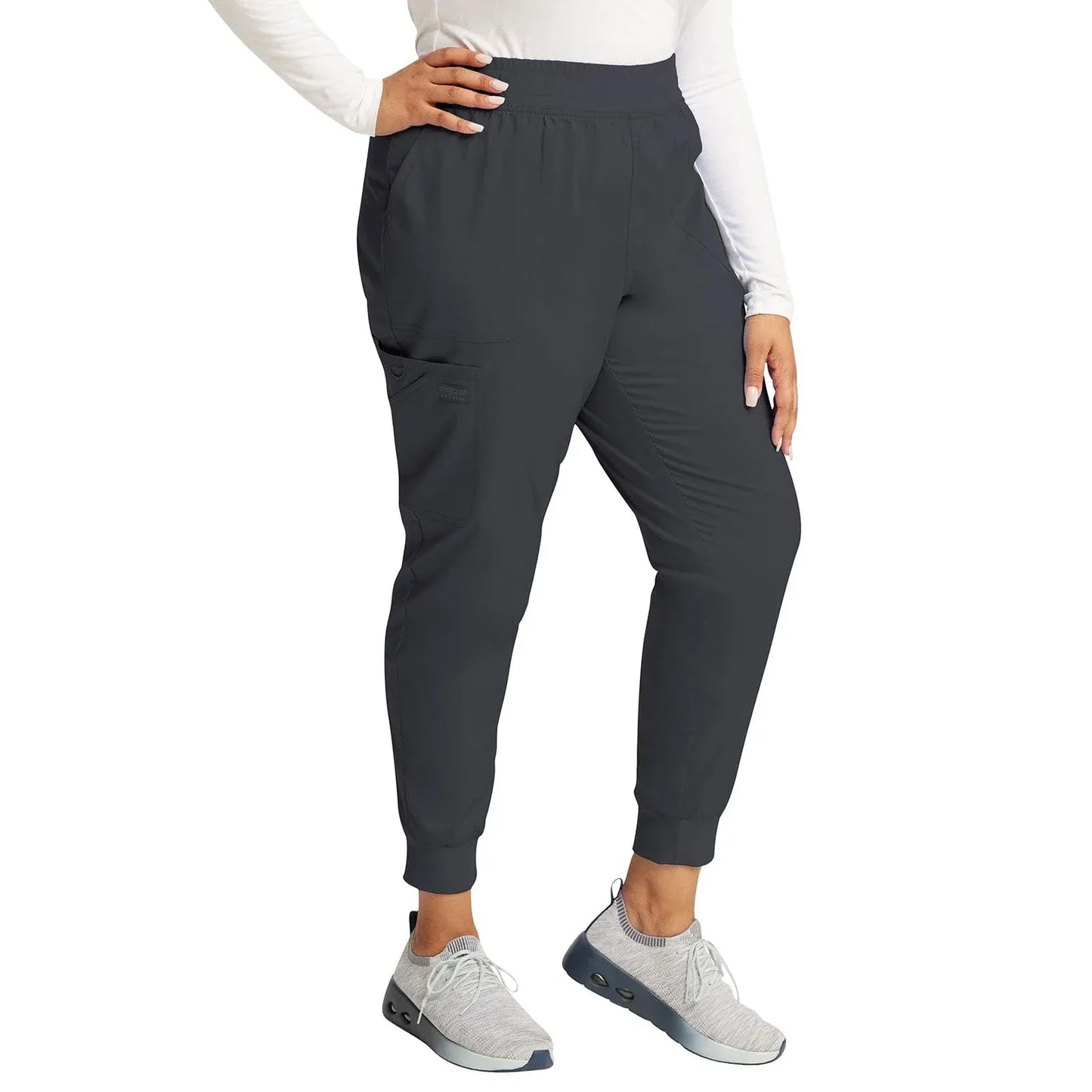 Cherokee WW115 Revolution Jogger Scrubs Pant Pewter
