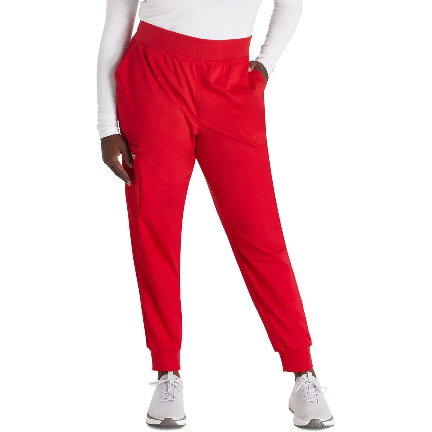 Cherokee WW115 Revolution Jogger Scrubs Pant Red