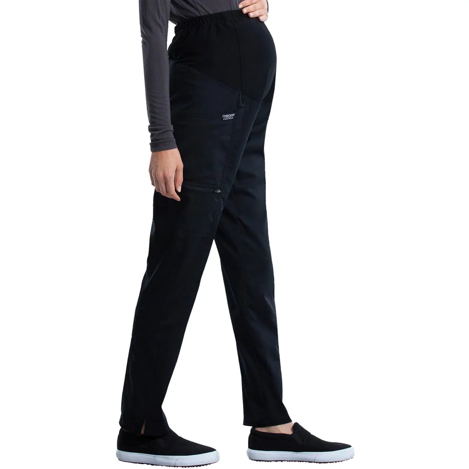 Cherokee Cherokee WW155 Black Revolution Maternity Pant