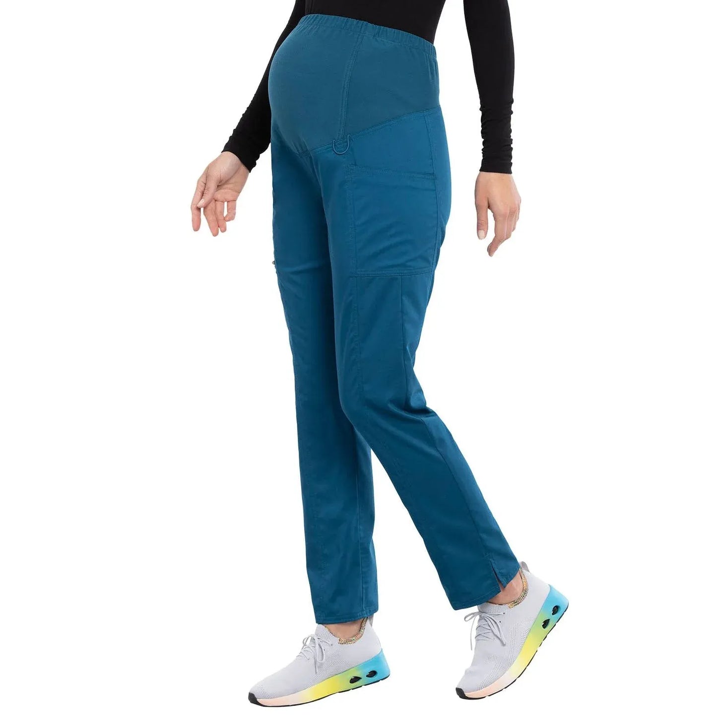 Cherokee Cherokee WW155 Caribbean Blue Revolution Maternity Pant